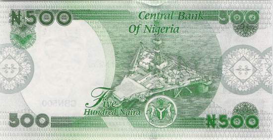 500 Naira 2022